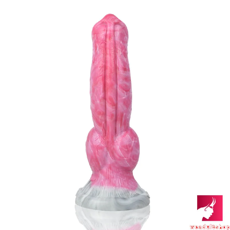 Starfish-star dildo-7.67in Premium Animal Dog Silicone Dildo Odd Chihuahua Penis