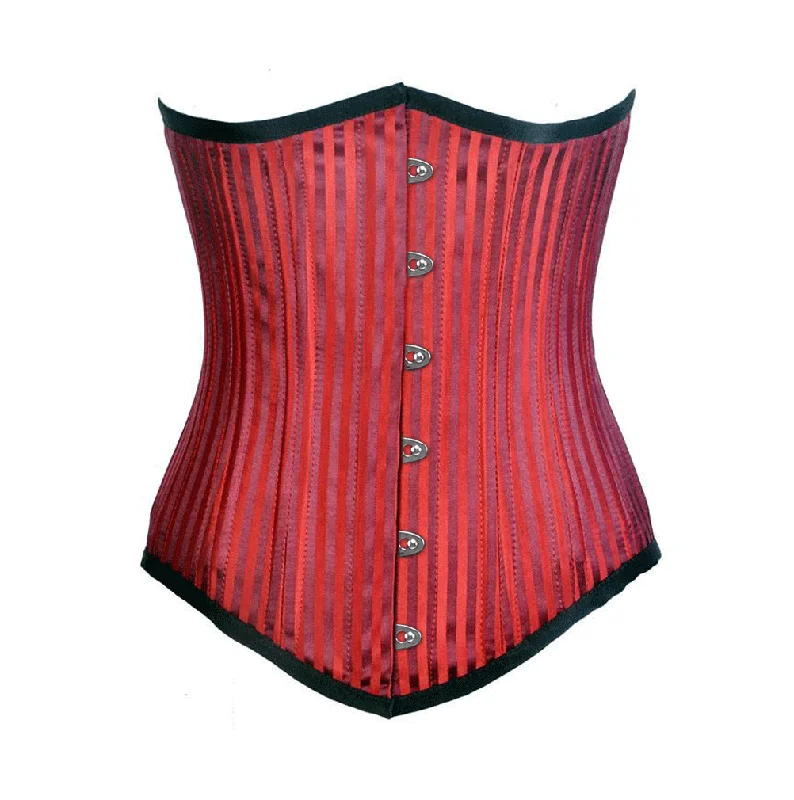 corset with studded braids-Afrim Longline Waist Training Corset