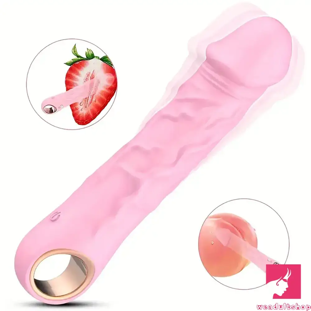 Horizon-long dildo-7.08in Liquid Silicone Bendable Soft Vibrating Dildo For Couples