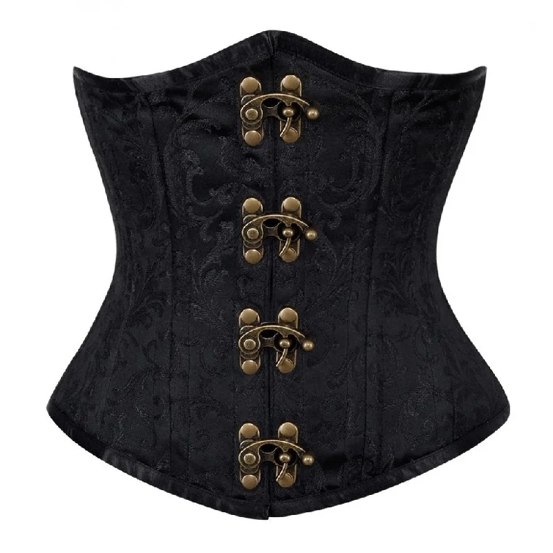 corset for steampunk cords-Leontien Waist Training Corset