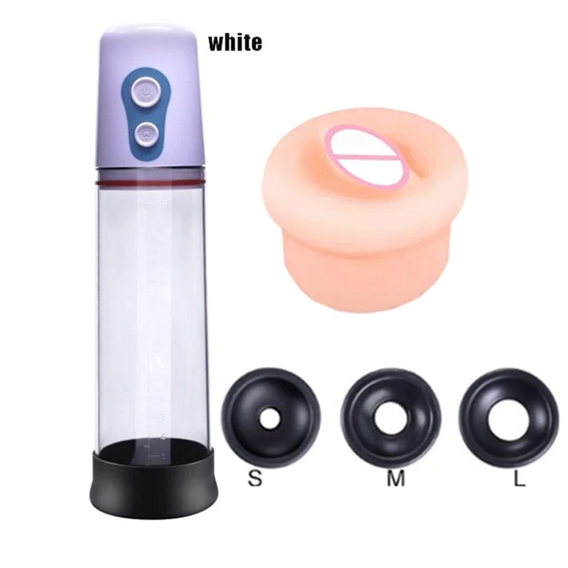 Electric Penis Pump Vacuum Pum Penis Extender Vacuum Pump Penile Enlarger Erection Male Masturbator Sex Toys for Men