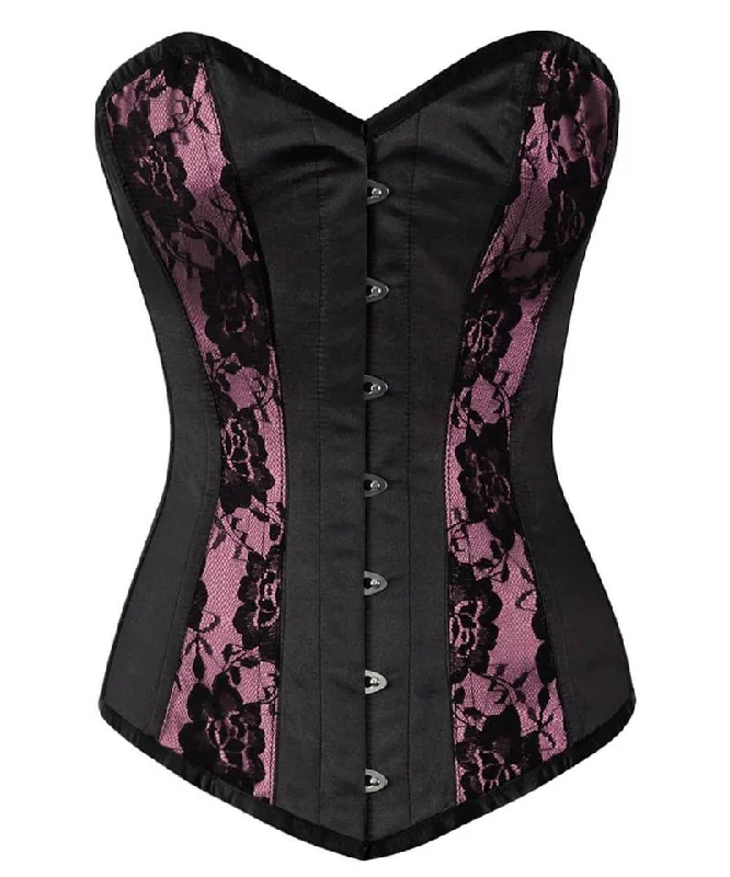 corset for steampunk knots-Maren Steel Boned Lace Corset