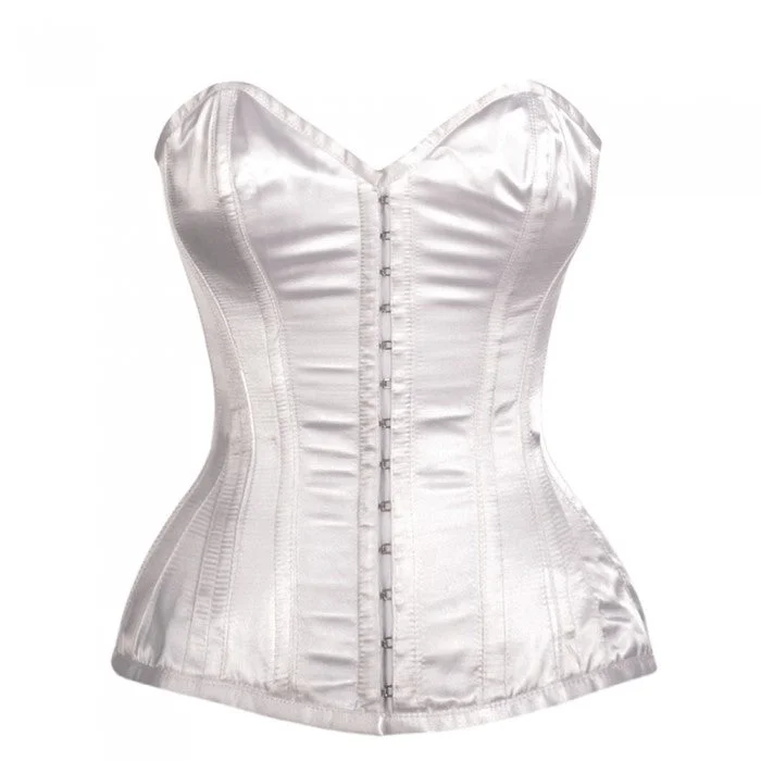 corset with structured curls-Jax Overbust Steel Boned Corset