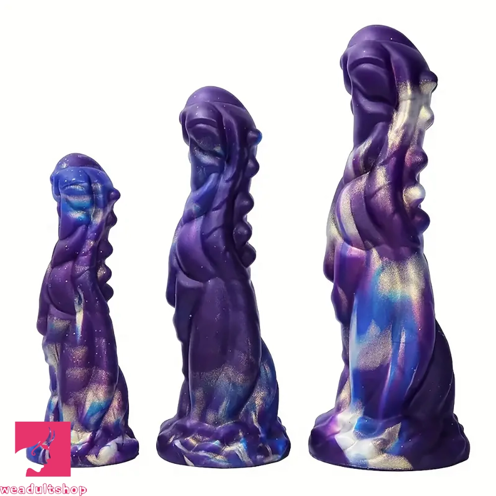 Parrotfish-vivid dildo-6.03in 7.5in 8.67in Ass Stuffed Monster Fantasy Silicone Penis Dildo