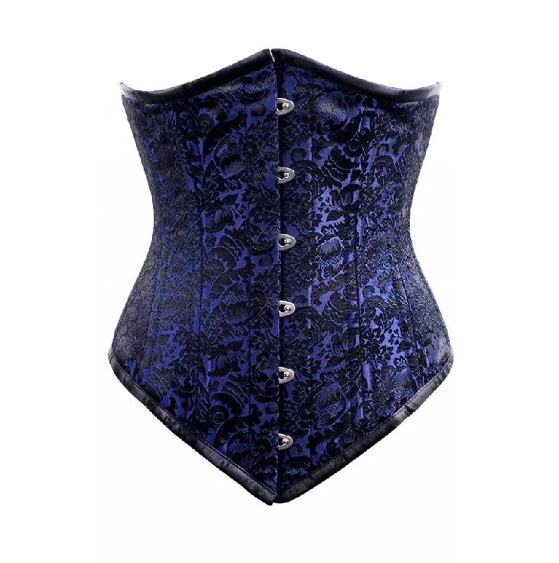 corset with bold weaves-Jesse Longline Waist Training Corset