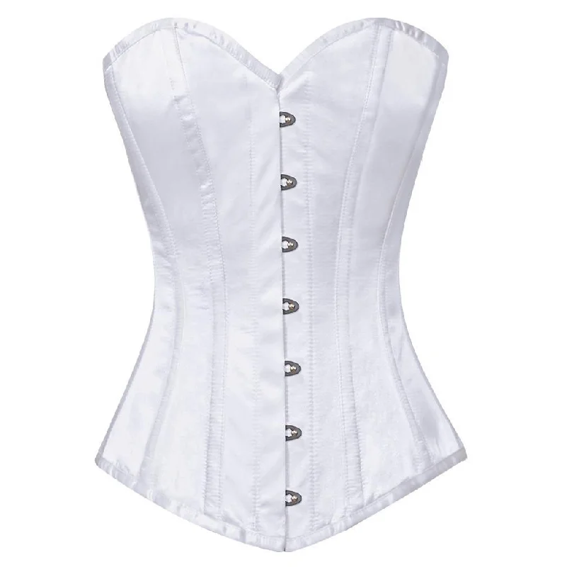 corset for historical ribbons-Kateryna Longline Overbust Corset