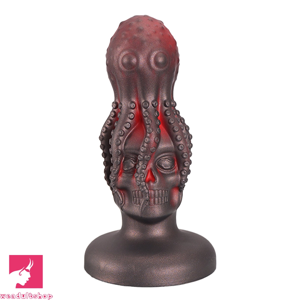 Bamboo-shoot dildo-4.92in 5.9in 7.1in 8.07in Octopus Monster Odd Cock Silicone Dildo