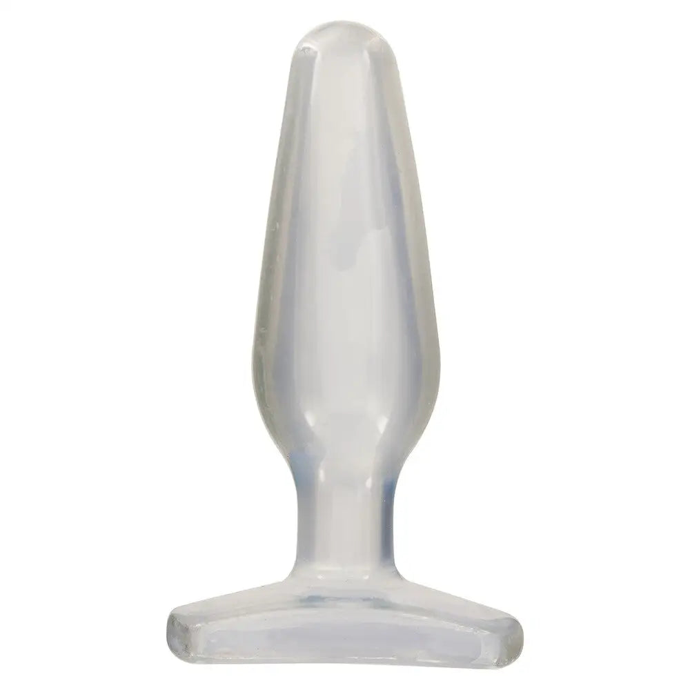 Travel-Light Pulse Masturbator-5.5-inch Doc Johnson Crystal Clear Medium Butt Plug