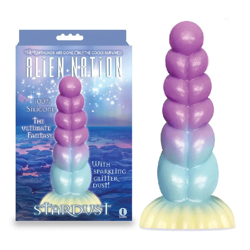 Tight Solo Masturbator Kit-Alien Nation Dildo - Stardust