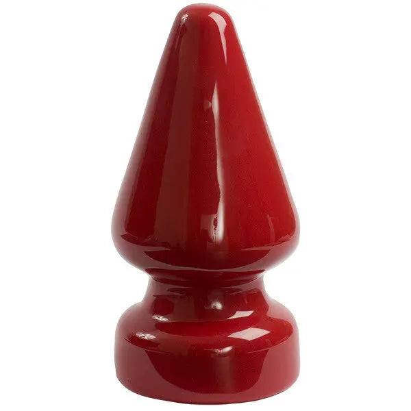 Compact Solo Masturbator Pack-10-inch Doc Johnson Rubber Red Large Butt Plug