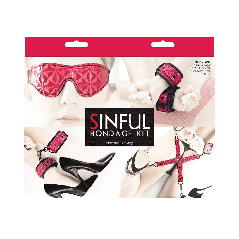 Sinful - Bondage Kit - Pink