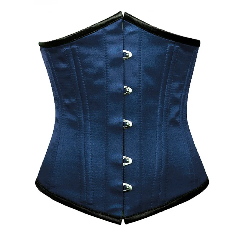 corset with scalloped links-Aubria Waist Training Corset