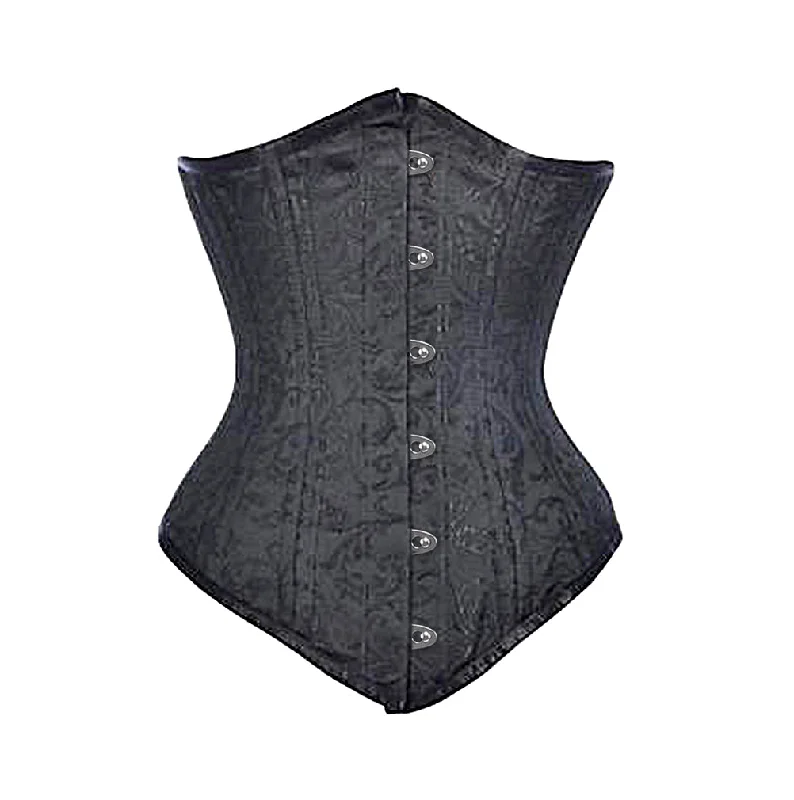 corset with flared weaves-Terell Longline Waist Training Corset