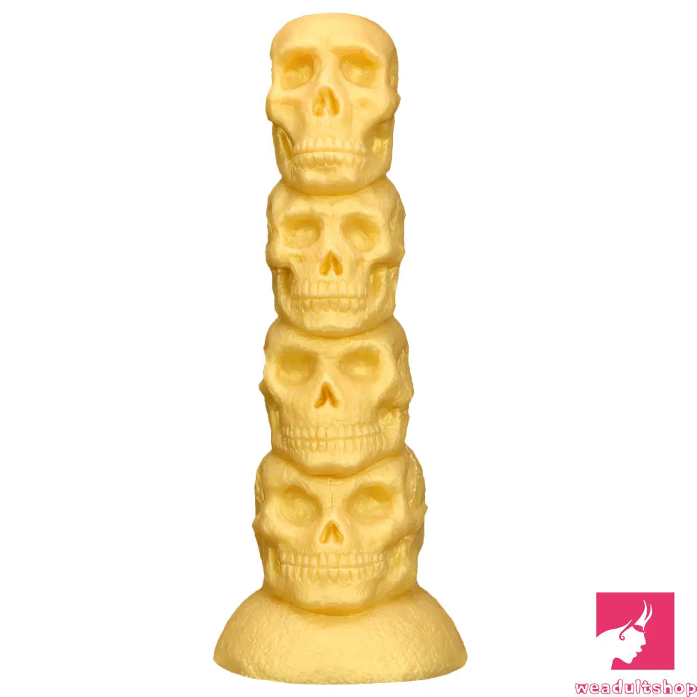 Cyclone-spin dildo-14.37in Nice Large Soft Long Fantasy Silicone Scary Skull Dildo