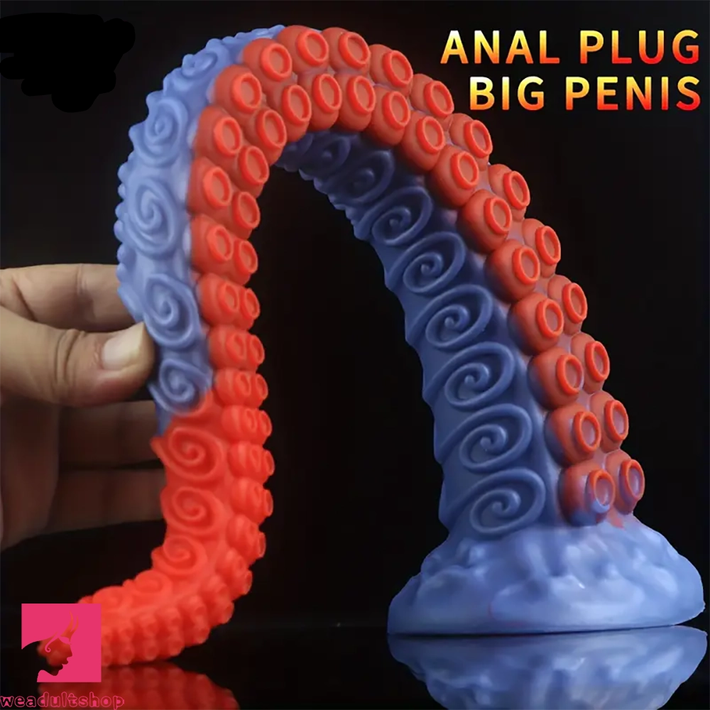 Guppy-tiny dildo-11.81in 15.74in 19.68in Extra Long Tentacle Silicone Soft Huge Dildo