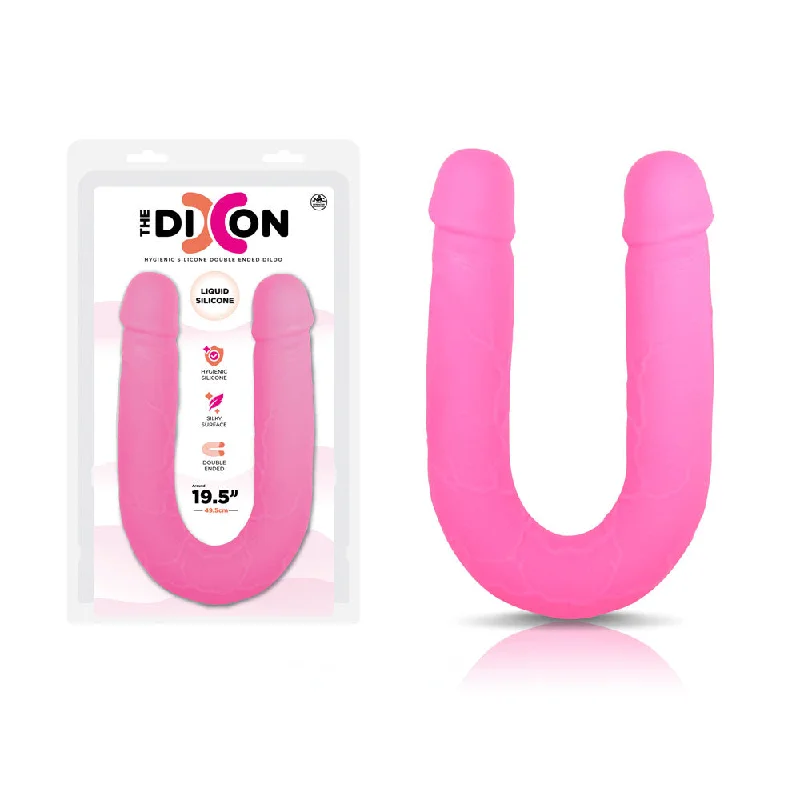 Gentle Grip Solo Masturbator-The Dixon - Pink Double Ended Dildo