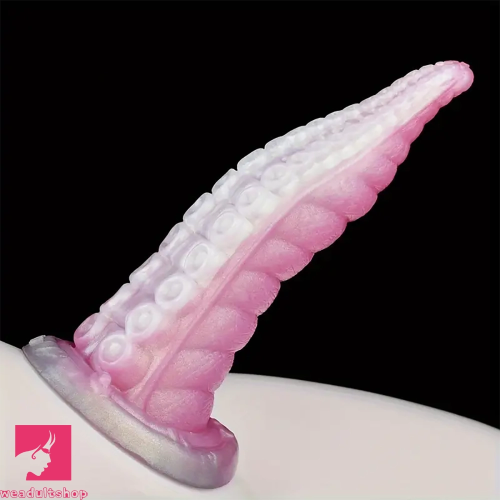 Octopus-arm dildo-7.28in 9.05in Fantasy Animal Octopus Tentacle Cock Hands-Free Dildo