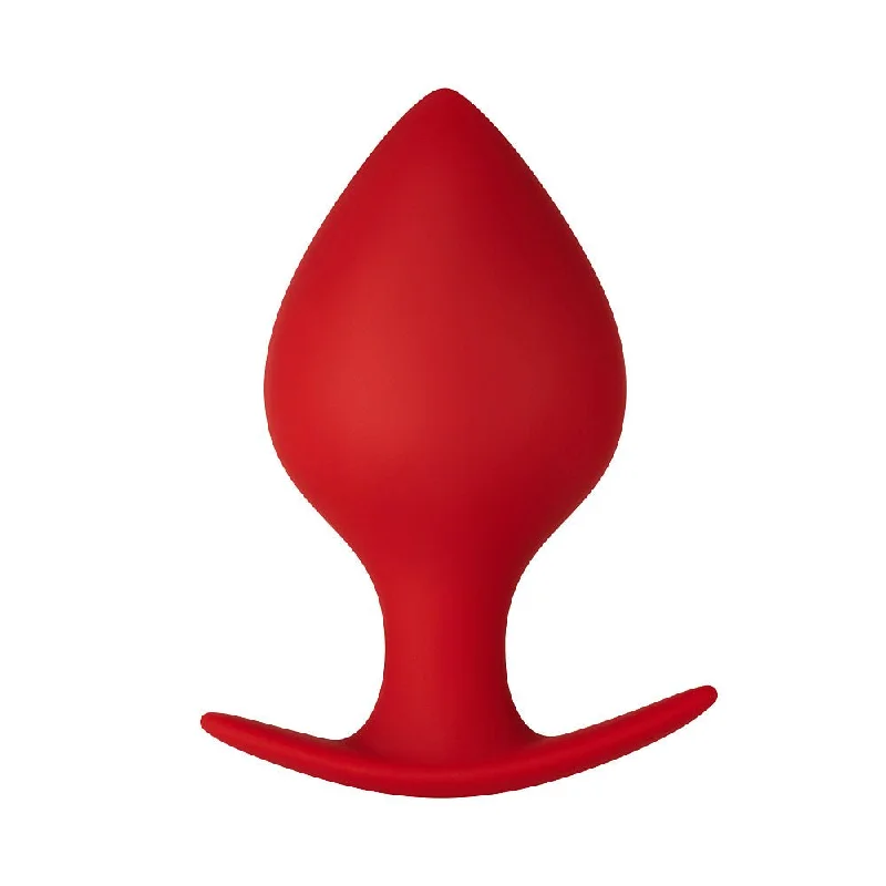 Easy-Pack Pulse Masturbator-FORTO F-63 Rattler Plug Medium - Red