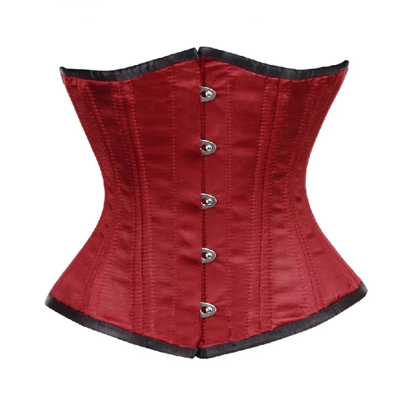 corset with pearl links-Ilaria Waist Training Corset