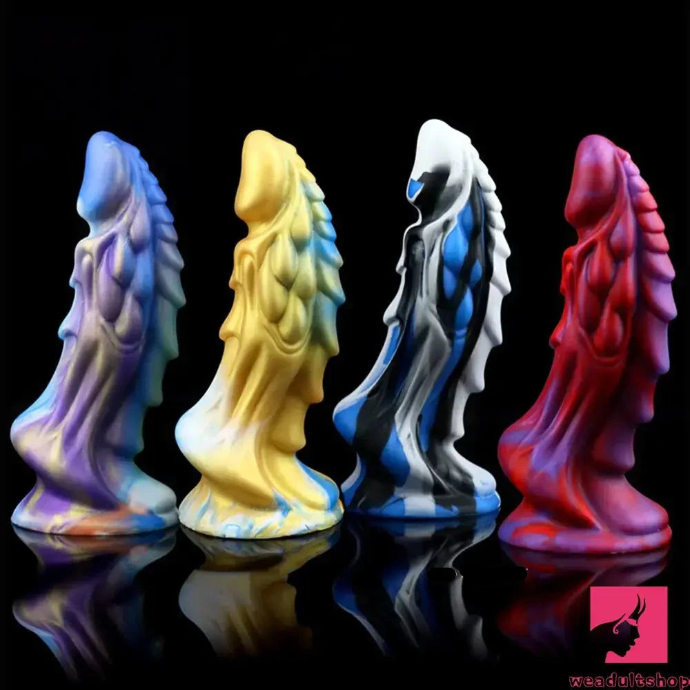 Whale-sized dildo-7.67in Silicone Soft Fantasy Dragon Dildo With Suction Cup Love Toy