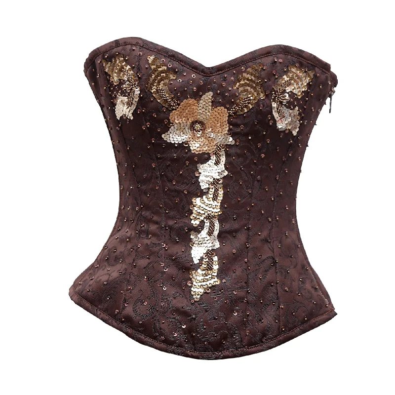 corset for evening ties-Dowhney Overbust Corset