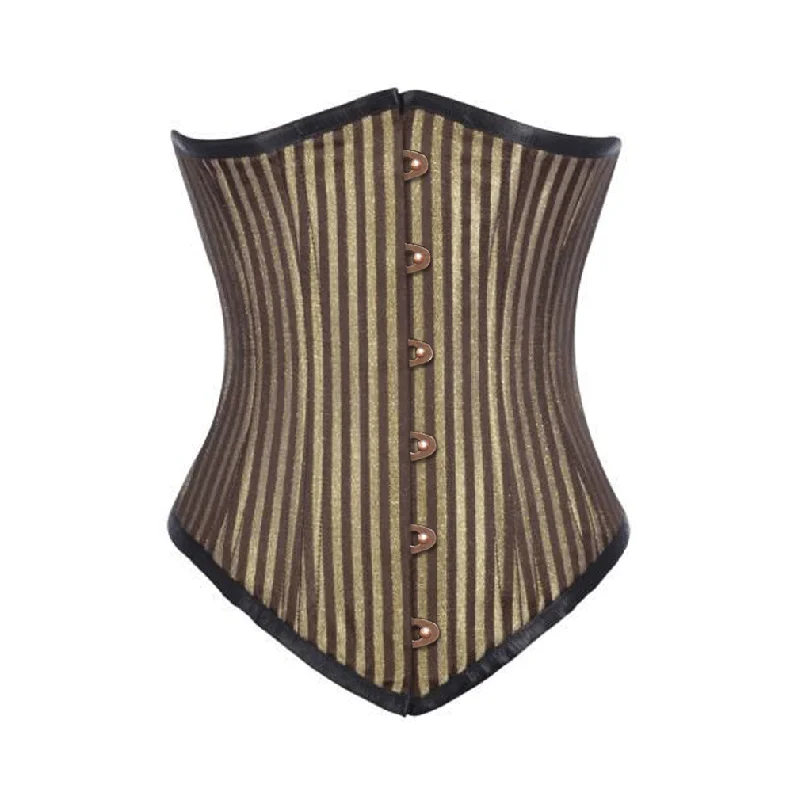 corset for vintage braids-Leoine Longline Waist Training Corset