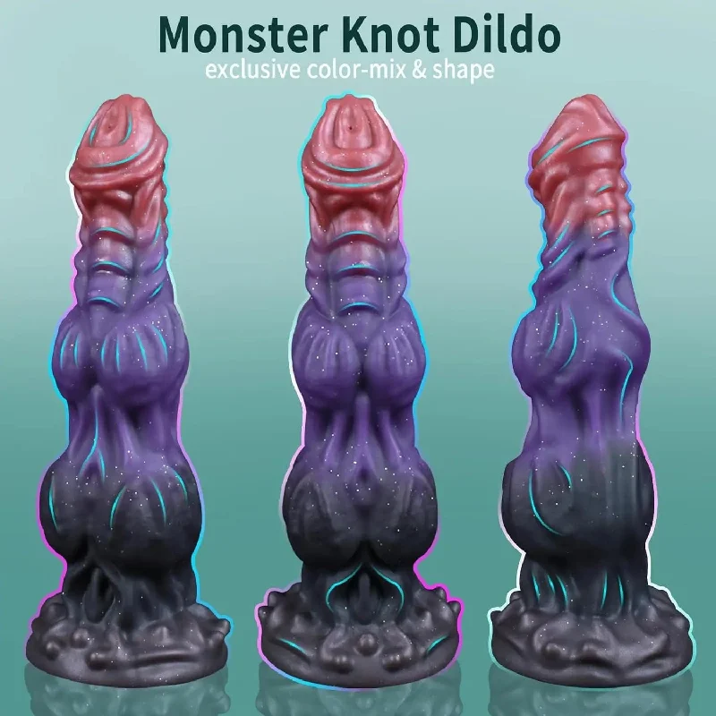 Thunder-loud dildo-Huge Monster Dildo Ejaculating Butt Plug - Exotic Squirting Animal Dildos Sex Toys