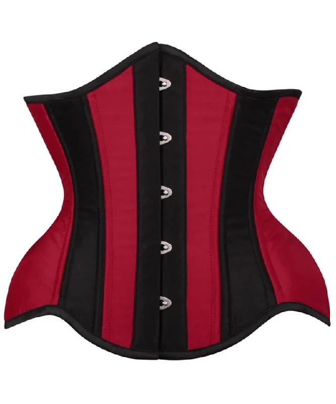 corset for historical knots-Elvi Taffeta Curvy Waist Trainer Corset