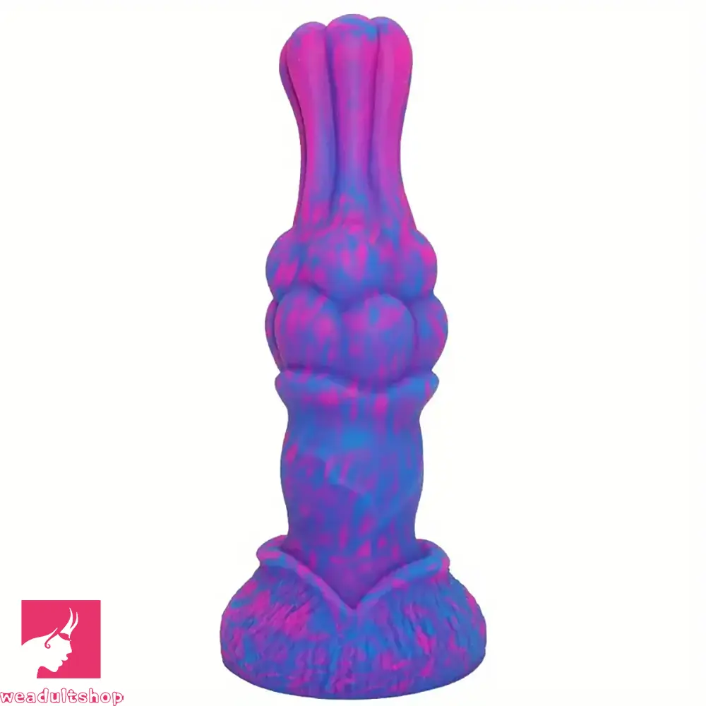 Pomegranate-seed dildo-7.08in Monster Knot Silicone Soft Dildo For Adult Sex Masturbator