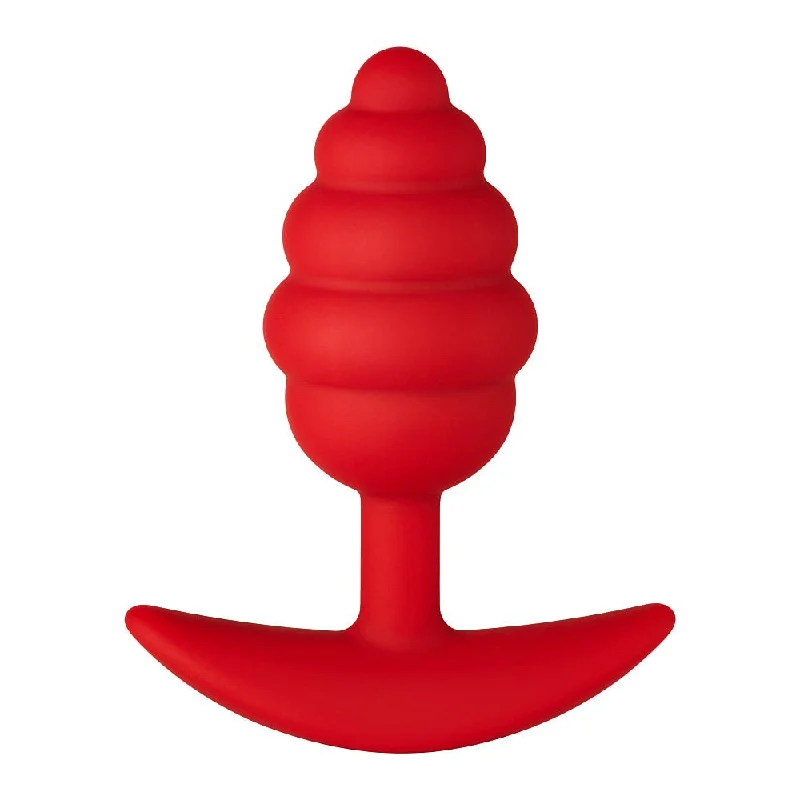 Ergonomic Solo Masturbator Tool-FORTO F-83 Spir Plug Red