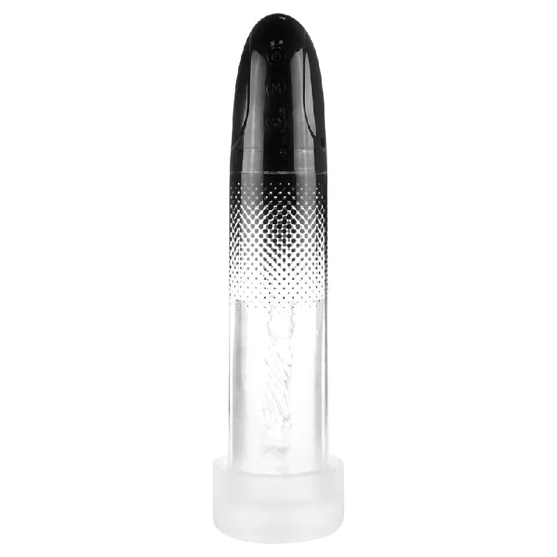 Me You Us Platinum Duo Automatic Pump Masturbator Clear/Black