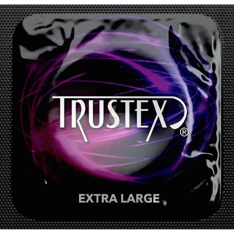 vibrating prostate toy for improved performance-Trustex Extra Large Lubricated Condoms