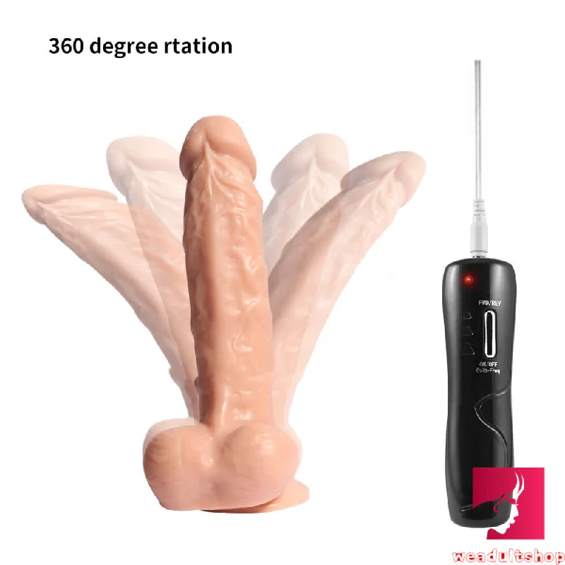 Seal-branded dildo-7.68in Rotation Swing Vibrating Dildo For Couples Masturbation