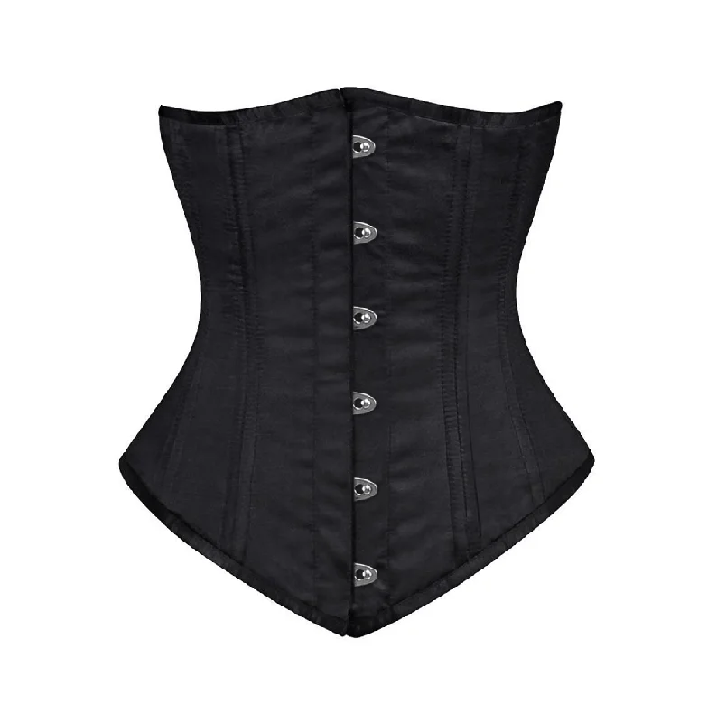 corset for steampunk braids-Azucen Longline Waist Training Corset