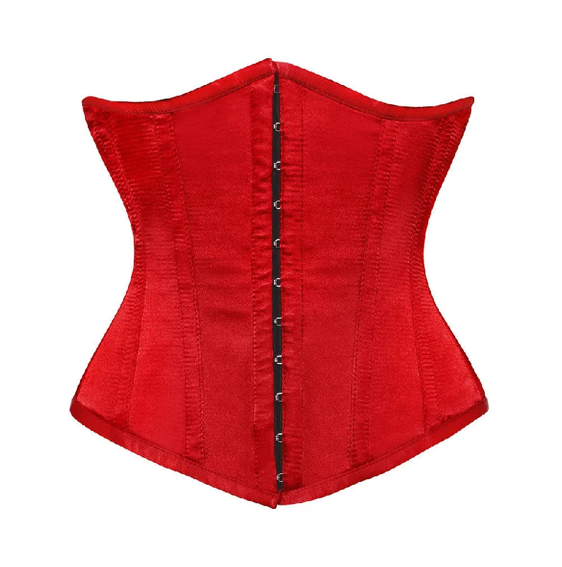 corset for alternative curls-Camellia Underbust Corset