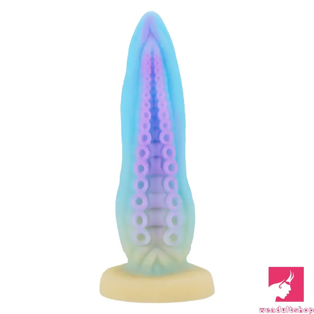 Skate-winged dildo-6.69in 7.87in 9.05in Fantasy Octopus Tentacle Silicone Flexible Dildo