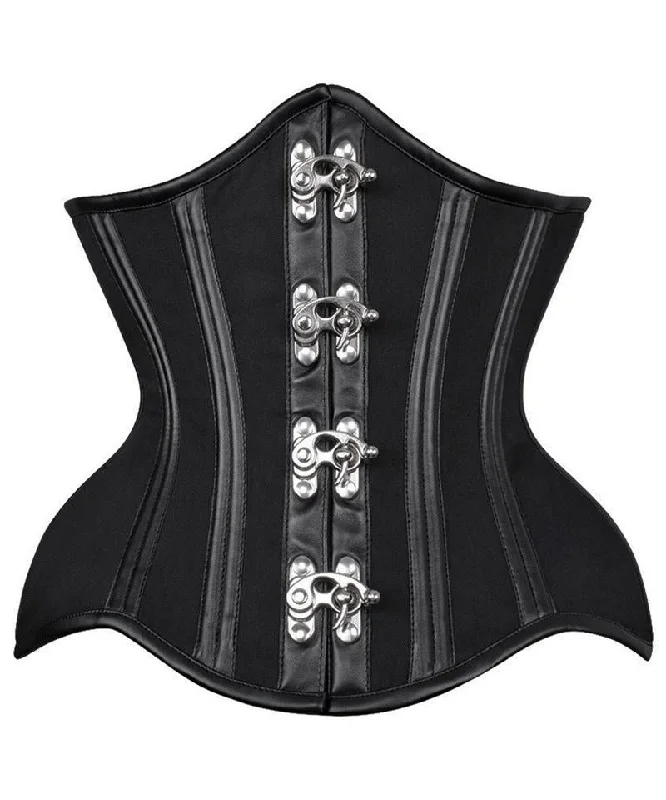 corset with layered chains-Rissaha New Curvy Waist Trainer in Cotton