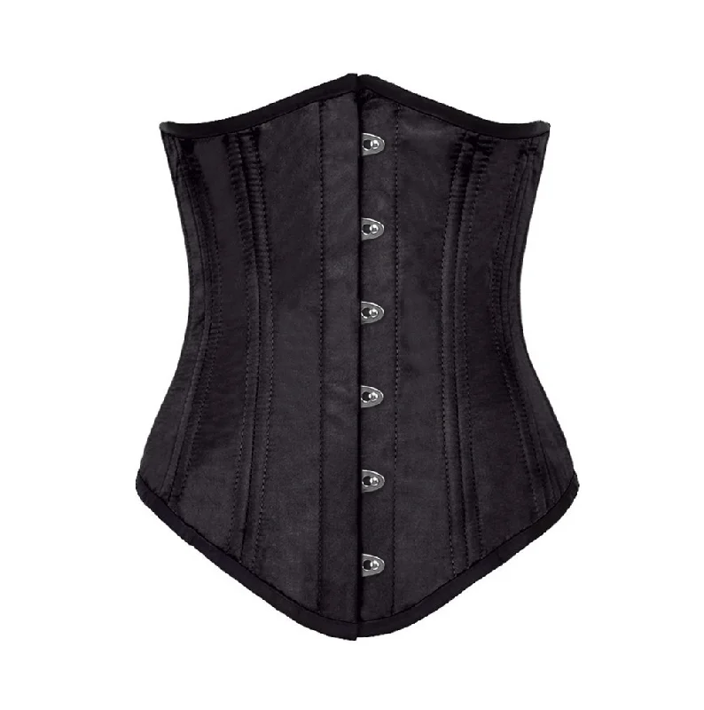 corset with halter knots-Azenet Longline Waist Training Corset