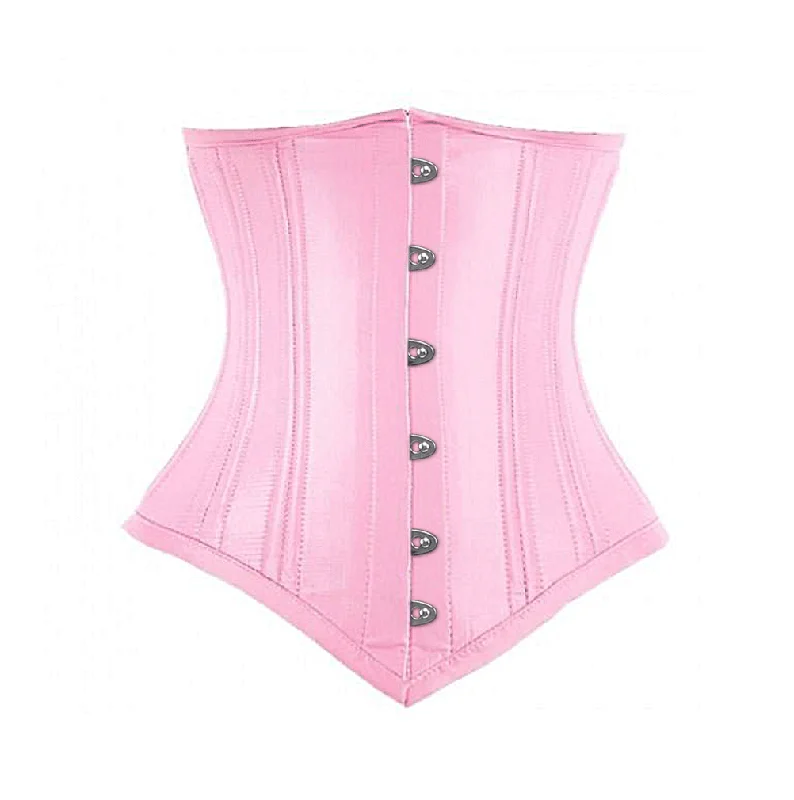 corset with side knots-Ferrel Longline Waist Training Corset