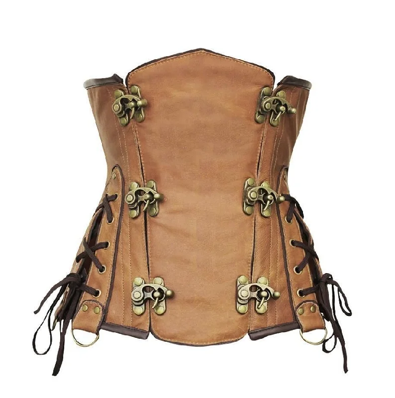 corset for retro bows-Donne Steampunk Underbust Corset