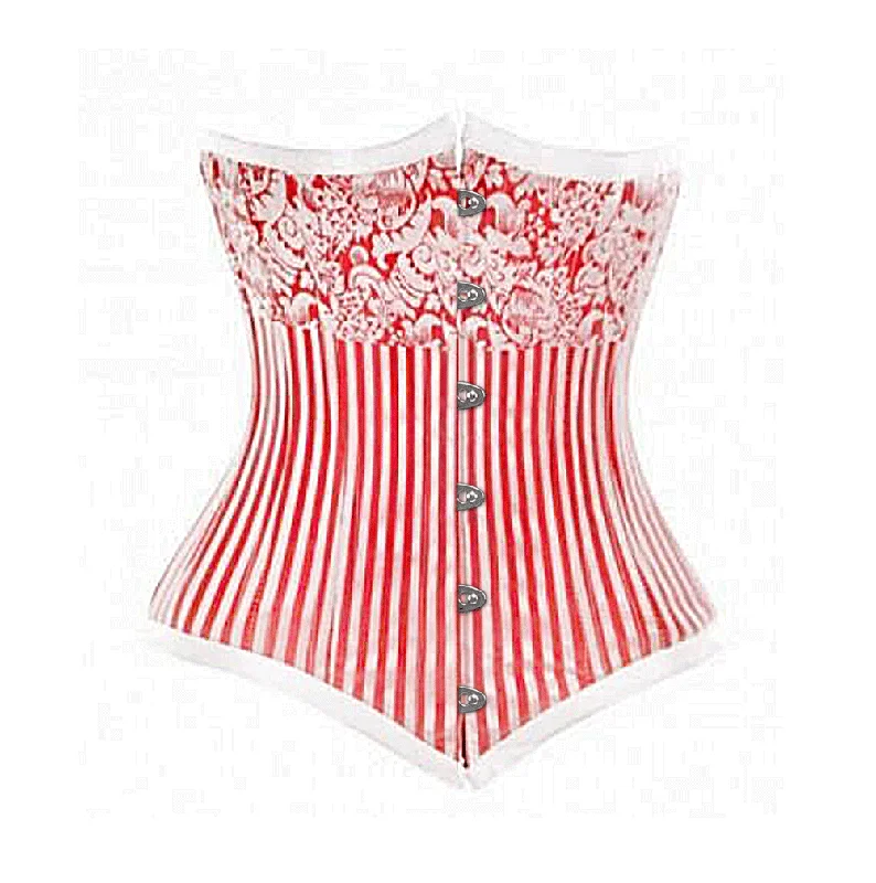 corset for retro knots-Franzz Longline Waist Training Corset