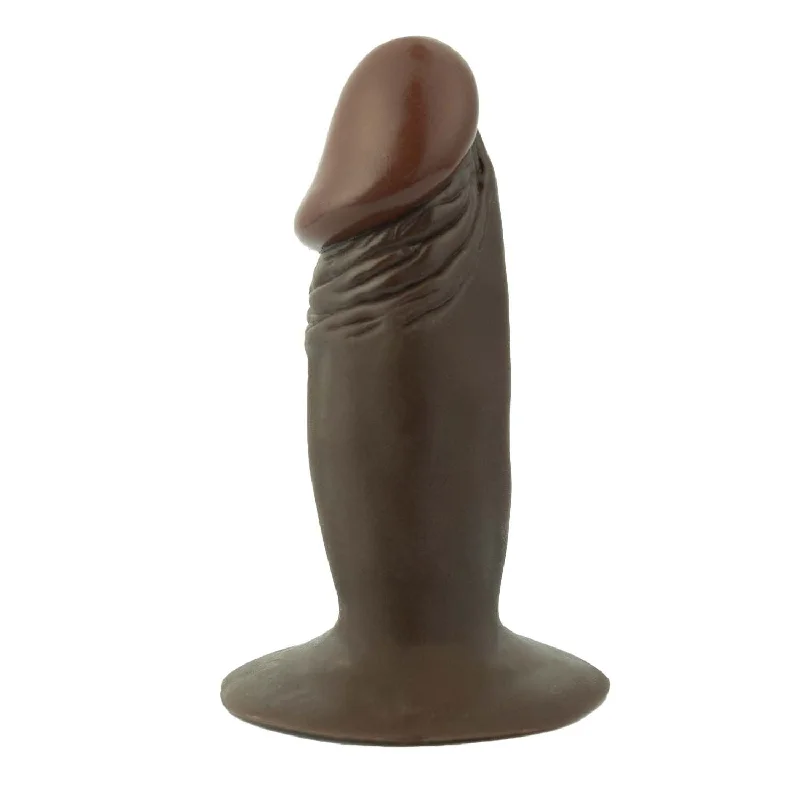 vibrating butt plug for long-lasting pleasure-Afro American Whoppers 4\" - Brown