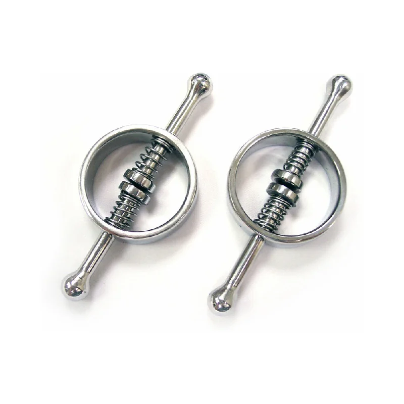 Rouge Stainless Steel Nipple Clamps in Clamshell