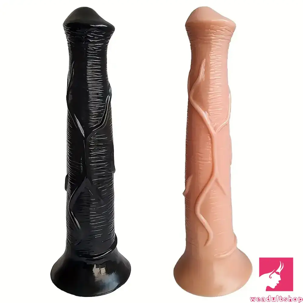 Emblem-stamped dildo-7.8in 11.8in 15.3in Animal Horse Cock Large Dildo For Women G Spot