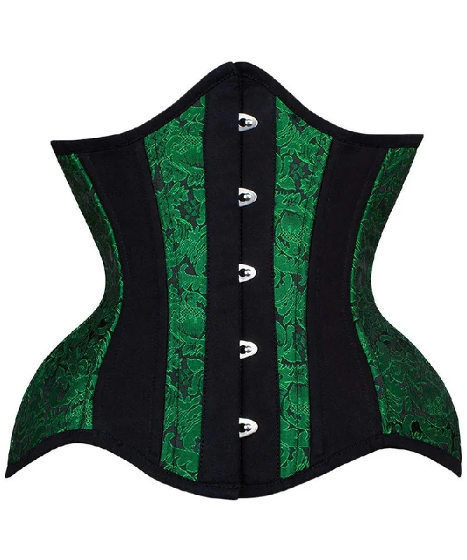 corset with pearl weaves-Hetti Curvy Waist Cincher  Corset