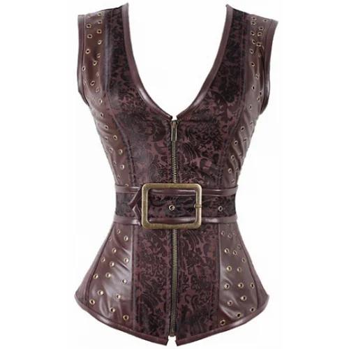 corset for costume curls-Ayim Steampunk Steel Bone Corset